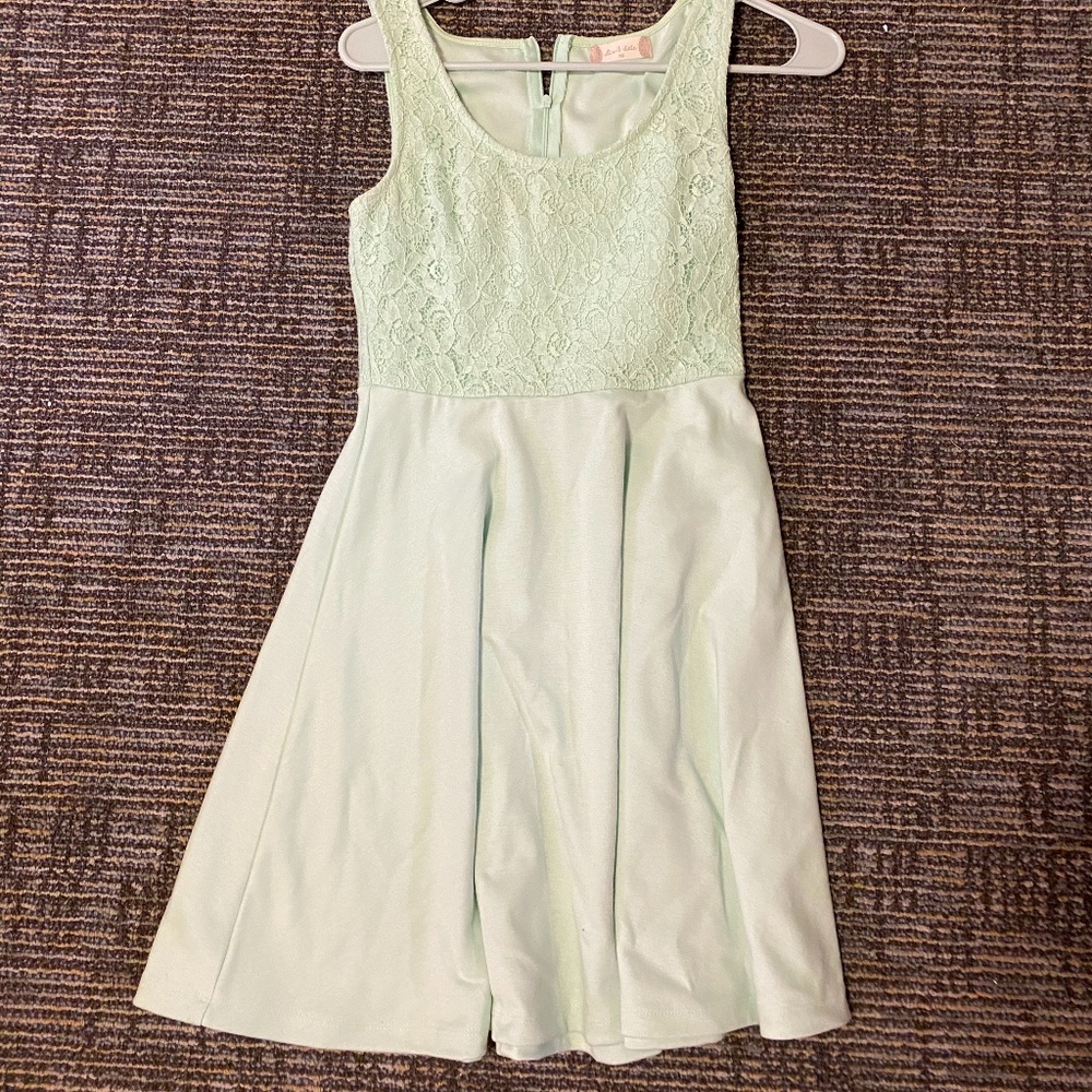 Light green lacy Dress - Altar'd State